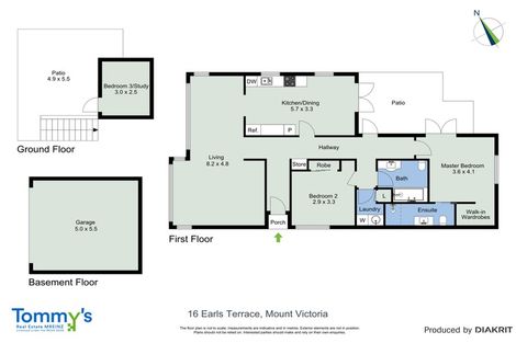 Photo of property in 16 Earls Terrace, Mount Victoria, Wellington, 6011