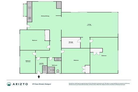 Photo of property in 21 Cass Street, Kaiapoi, 7630