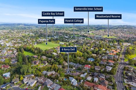 Photo of property in 6 Kerry Dell, Cockle Bay, Auckland, 2014