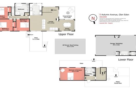 Photo of property in 5 Autumn Avenue, Glen Eden, Auckland, 0602