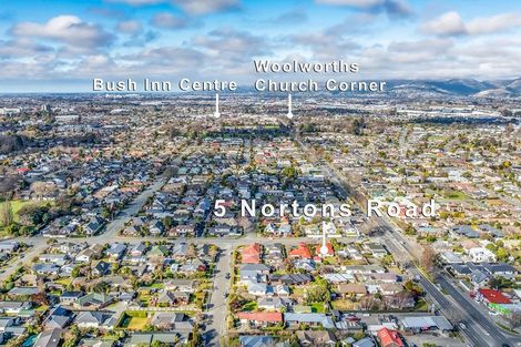 Photo of property in 5 Nortons Road, Avonhead, Christchurch, 8042