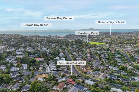 Photo of property in 94 Stapleford Crescent, Browns Bay, Auckland, 0630