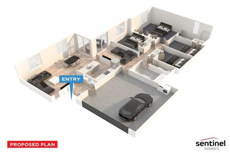 Photo of property in 1 Kauru Lane, Wainui, 0992