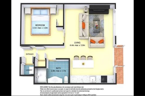 Photo of property in 1b/5 Charlotte Street, Eden Terrace, Auckland, 1021