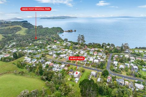 Photo of property in 58 Bays Road, Orere Point, Papakura, 2585