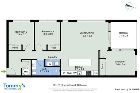 Photo of property in 301/2 Onepu Road, Kilbirnie, Wellington, 6022