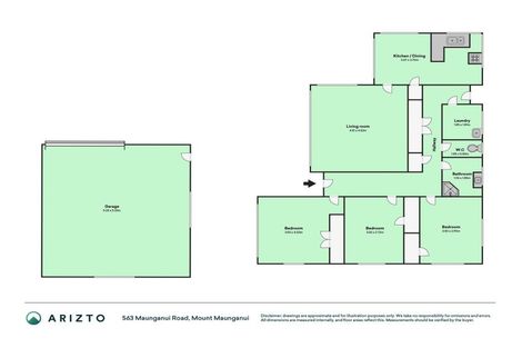 Photo of property in 563 Maunganui Road, Mount Maunganui, 3116