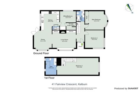 Photo of property in 41 Fairview Crescent, Kelburn, Wellington, 6012