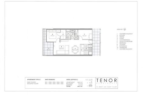 Photo of property in Tenor Apartments, 205/40 Library Lane, Albany, Auckland, 0632