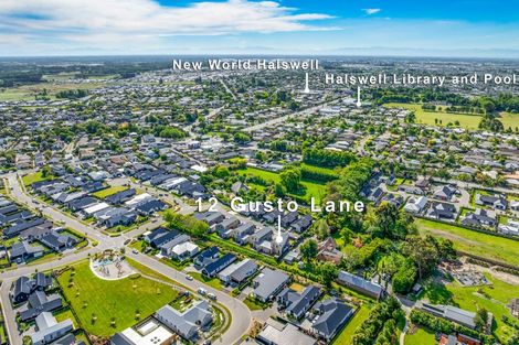 Photo of property in 12 Gusto Lane, Halswell, Christchurch, 8025