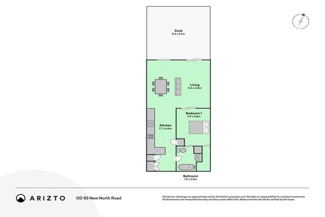 Photo of property in 83e New North Road, Eden Terrace, Auckland, 1021