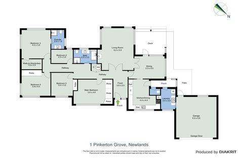 Photo of property in 1 Pinkerton Grove, Newlands, Wellington, 6037