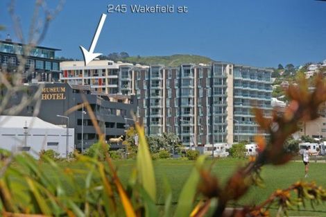 Photo of property in Monument Apartments, 5f/245 Wakefield Street, Te Aro, Wellington, 6011