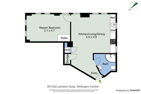 Photo of property in The Quay, 5/332a1 Lambton Quay, Wellington Central, Wellington, 6011