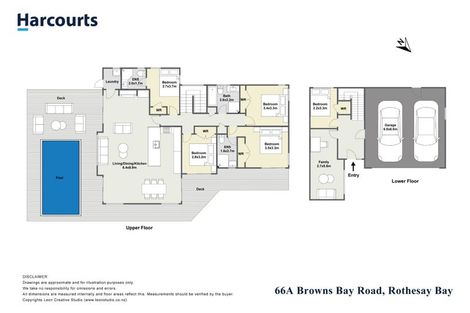 Photo of property in 1/66 Browns Bay Road, Rothesay Bay, Auckland, 0630