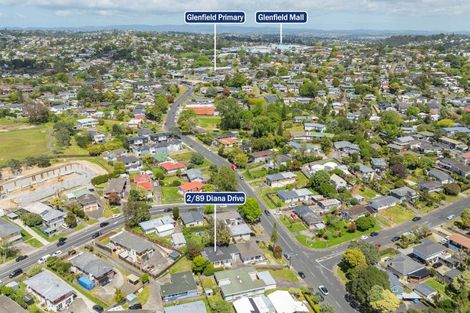 Photo of property in 2/89 Diana Drive, Glenfield, Auckland, 0627