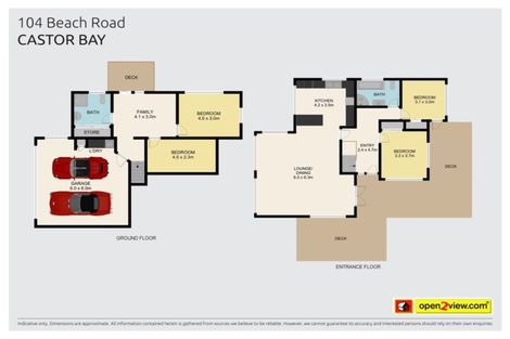 Photo of property in 104 Beach Road, Castor Bay, Auckland, 0620