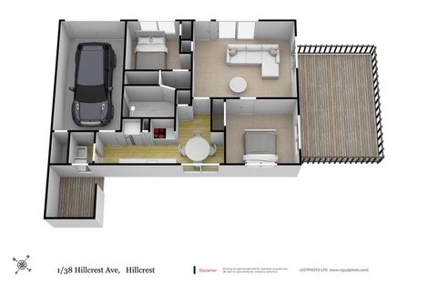 Photo of property in 1/38 Hillcrest Avenue, Hillcrest, Auckland, 0627