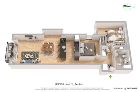 Photo of property in Republic2, 8g/10 Lorne Street, Te Aro, Wellington, 6011