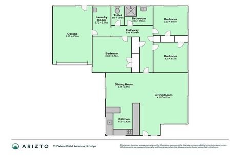 Photo of property in 2d Woodfield Avenue, Roslyn, Palmerston North, 4414