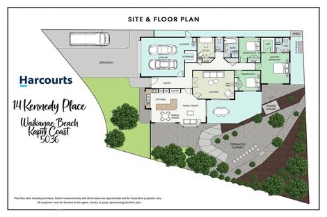 Photo of property in 14 Kennedy Place, Waikanae Beach, Waikanae, 5036