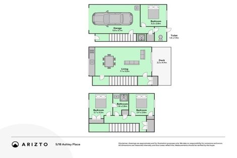 Photo of property in 5/18 Ashley Place, Papamoa Beach, Papamoa, 3118