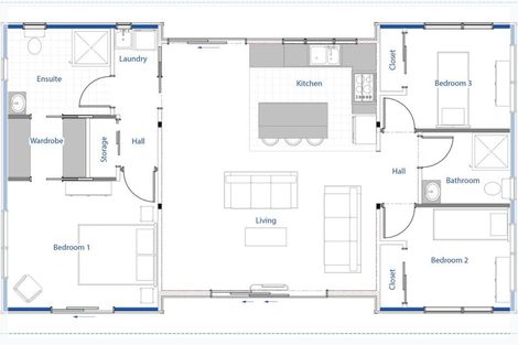 Photo of property in 6 Dustin Street, Foxton Beach, Foxton, 4815