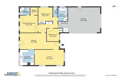 Photo of property in 14 Atworth Way, Burswood, Auckland, 2013