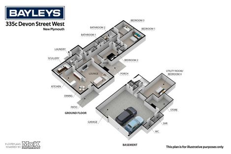 Photo of property in 335c Devon Street West, New Plymouth, 4310