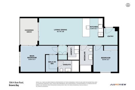 Photo of property in The Victor, 506/4 Bute Road, Browns Bay, Auckland, 0630