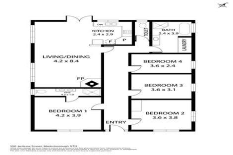 Photo of property in 100 Jellicoe Street, Martinborough, 5711