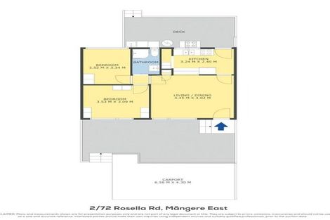 Photo of property in 2/72 Rosella Road, Mangere East, Auckland, 2024