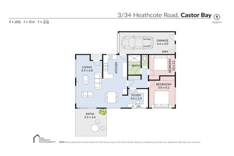 Photo of property in 3/34 Heathcote Road, Castor Bay, Auckland, 0620