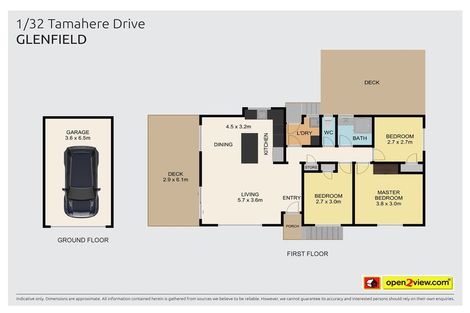 Photo of property in 1/32 Tamahere Drive, Glenfield, Auckland, 0629