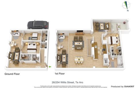 Photo of property in Augusta Apartments, 26/254 Willis Street, Te Aro, Wellington, 6011