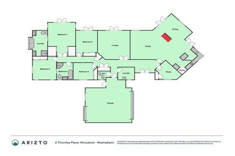 Photo of property in 6 Thornley Place, Woodend, 7610