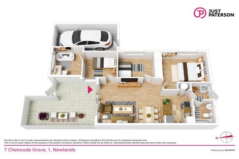 Photo of property in 7 Chetwode Grove, Newlands, Wellington, 6037