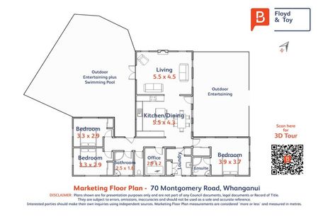 Photo of property in 70 Montgomery Road, Westmere, Whanganui, 4501