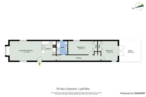 Photo of property in 18 Apu Crescent, Lyall Bay, Wellington, 6022