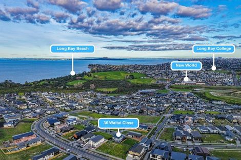 Photo of property in 36 Waitai Close, Long Bay, Auckland, 0630