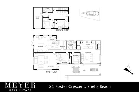 Photo of property in 21 Foster Crescent, Snells Beach, 0920