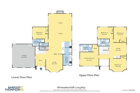 Photo of property in 36 Headland Drive, Long Bay, Auckland, 0630