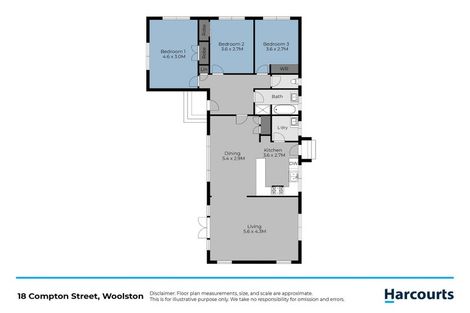 Photo of property in 18 Compton Street, Woolston, Christchurch, 8062