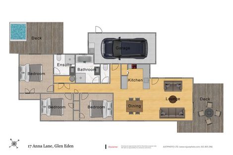 Photo of property in 17 Anna Lane, Glen Eden, Auckland, 0602