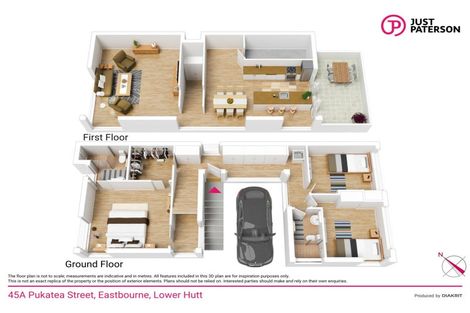 Photo of property in 45a Pukatea Street, Eastbourne, Lower Hutt, 5013