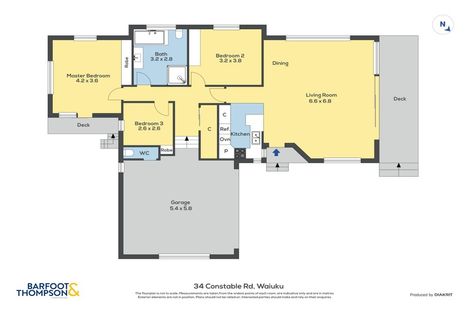 Photo of property in 34 Constable Road, Waiuku, 2123