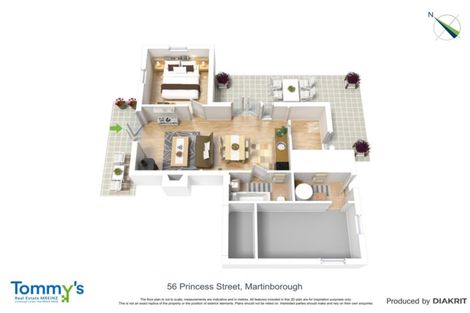 Photo of property in 56 Princess Street, Martinborough, 5711