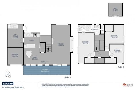 Photo of property in 2/8 Shakespeare Road, Milford, Auckland, 0620