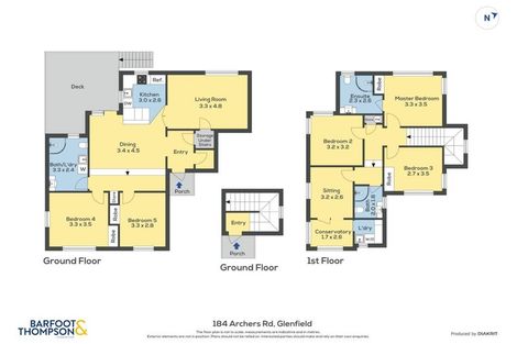 Photo of property in 184 Archers Road, Glenfield, Auckland, 0629