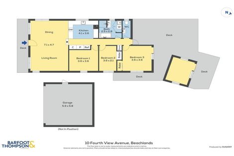 Photo of property in 10 Fourth View Avenue, Beachlands, Auckland, 2018